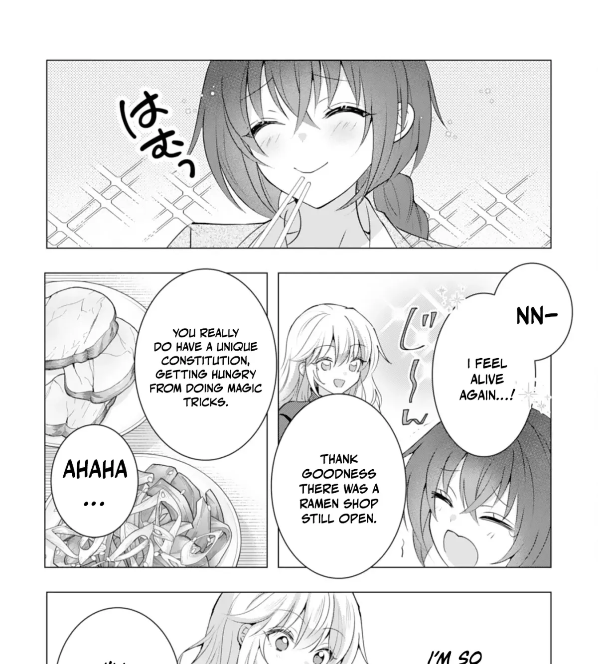 A Story About a Noble Lady Eating Junk Food and Saying, 