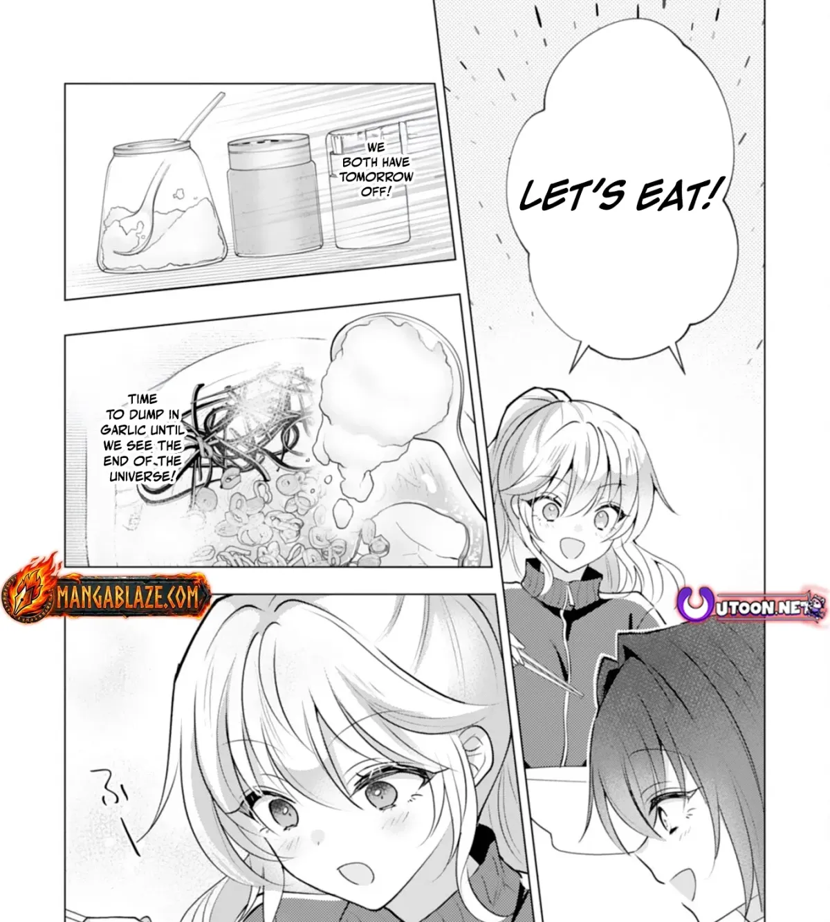 A Story About a Noble Lady Eating Junk Food and Saying, 