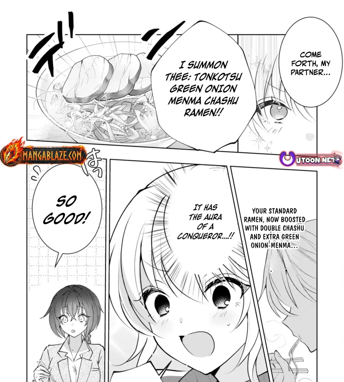 A Story About a Noble Lady Eating Junk Food and Saying, 