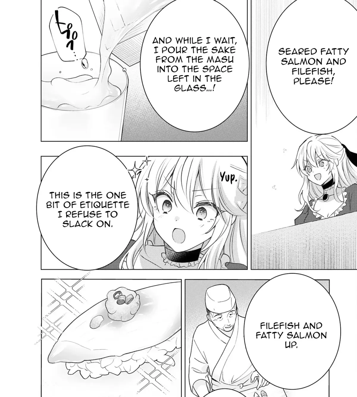 A Story About a Noble Lady Eating Junk Food and Saying, 