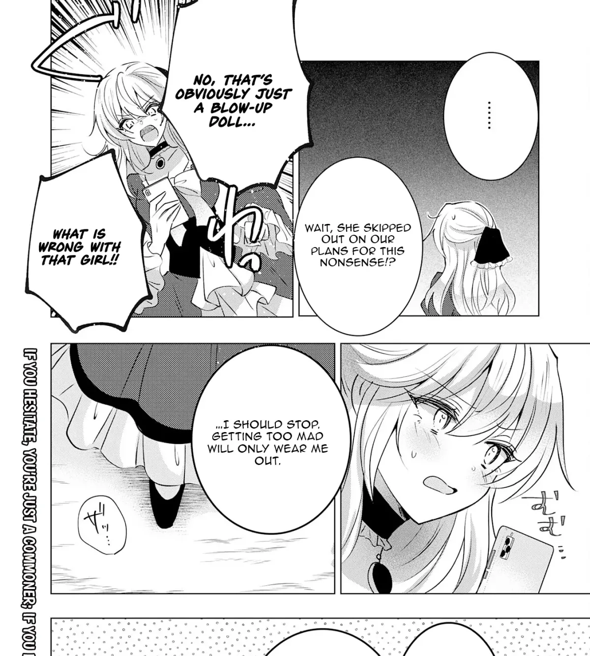 A Story About a Noble Lady Eating Junk Food and Saying, 