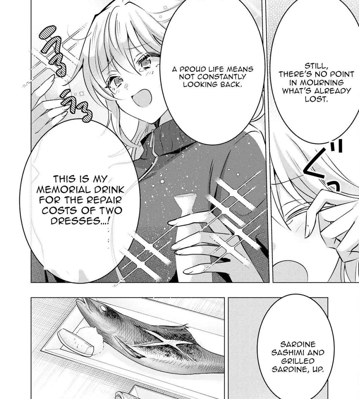 A Story About a Noble Lady Eating Junk Food and Saying, 