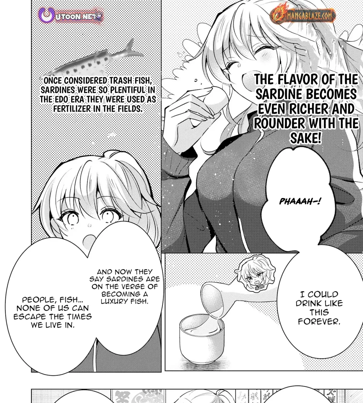 A Story About a Noble Lady Eating Junk Food and Saying, 
