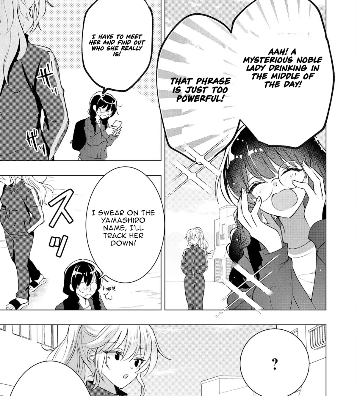 A Story About a Noble Lady Eating Junk Food and Saying, 