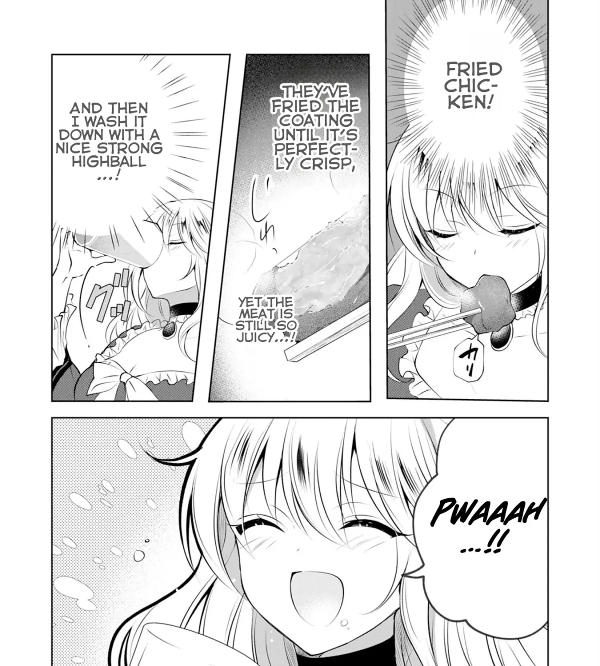 A Story About a Noble Lady Eating Junk Food and Saying, 