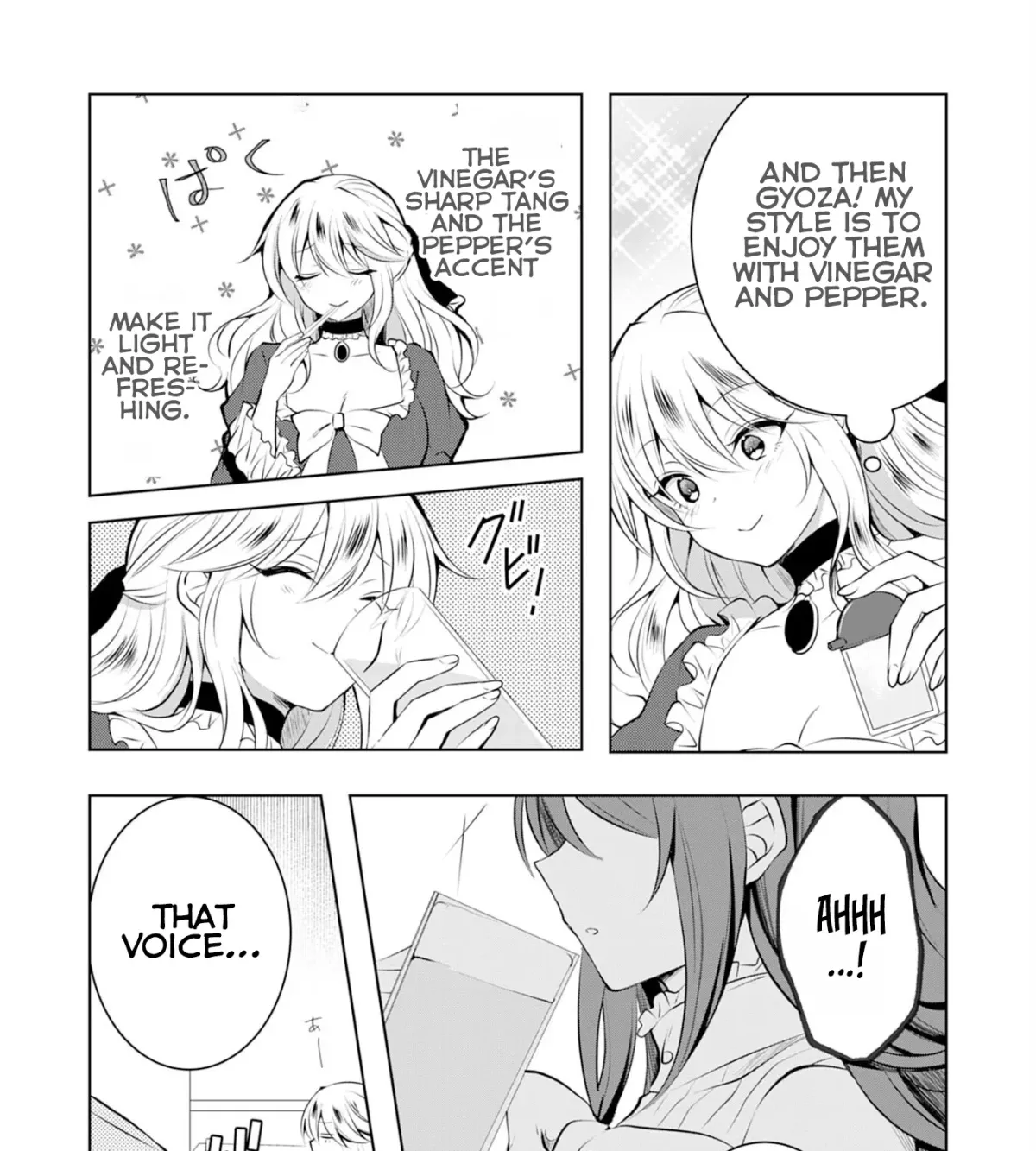 A Story About a Noble Lady Eating Junk Food and Saying, 