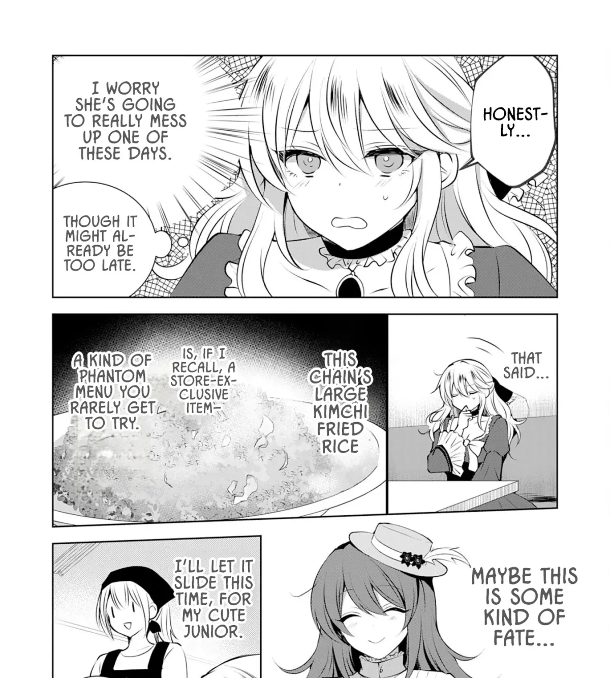 A Story About a Noble Lady Eating Junk Food and Saying, 