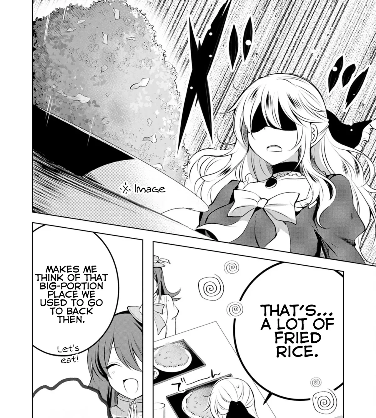 A Story About a Noble Lady Eating Junk Food and Saying, 