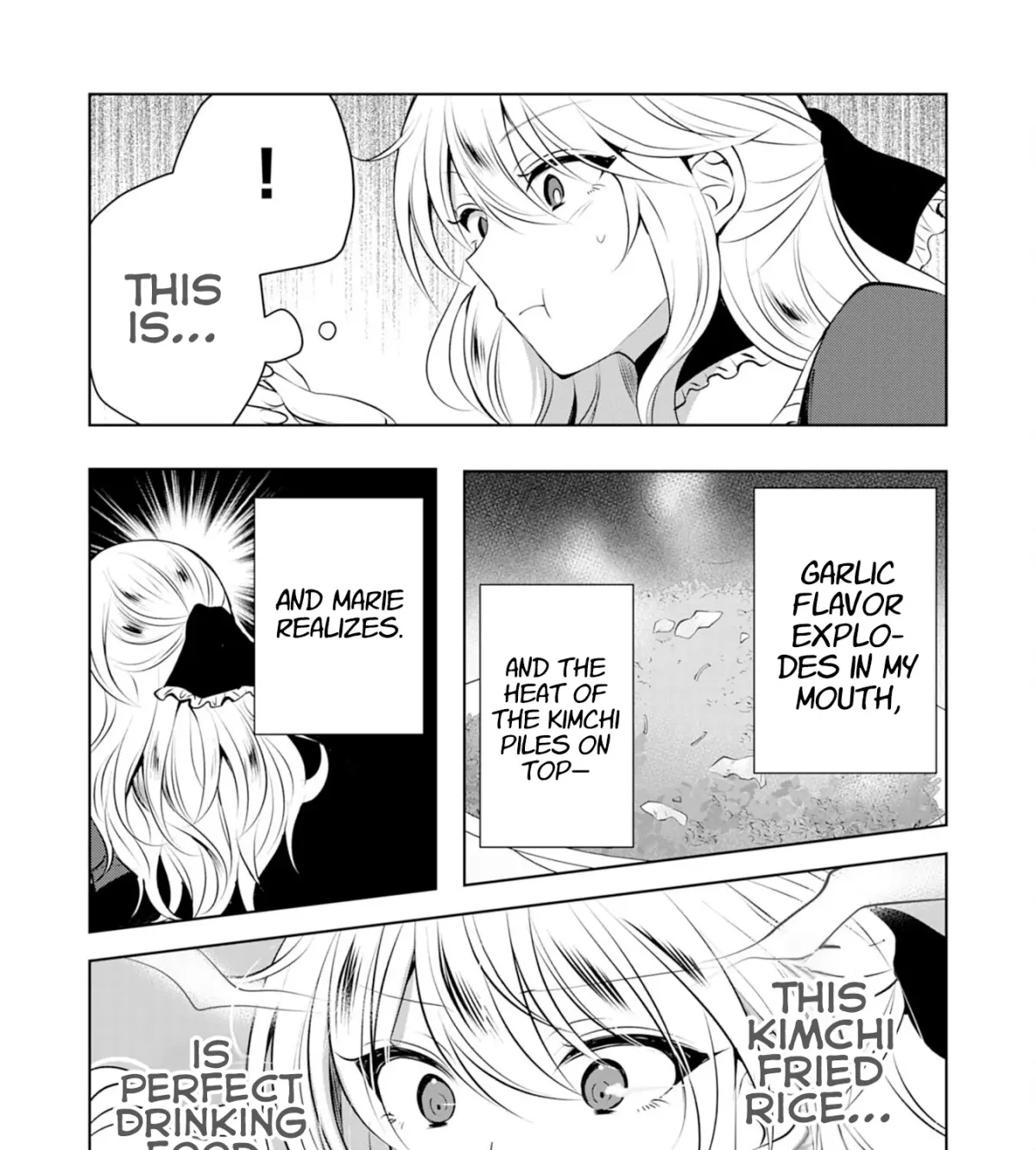 A Story About a Noble Lady Eating Junk Food and Saying, 