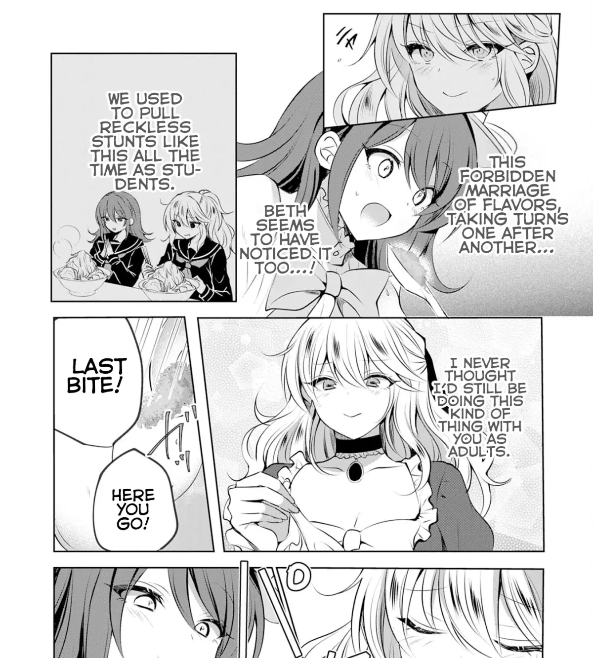 A Story About a Noble Lady Eating Junk Food and Saying, 