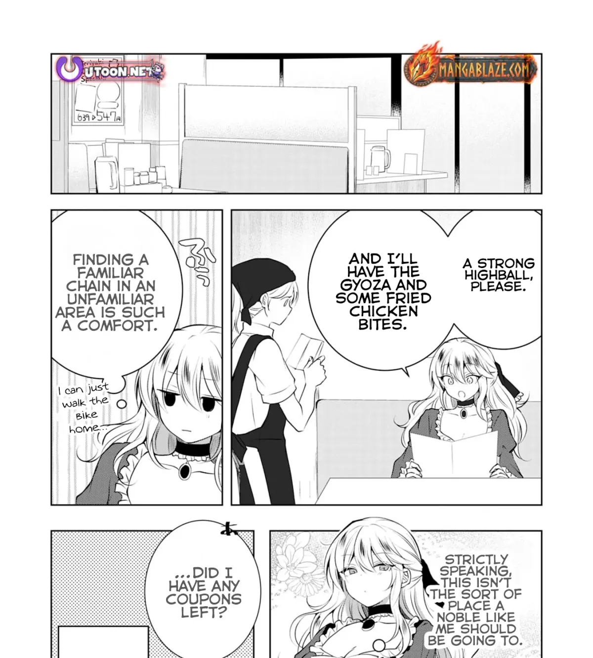 A Story About a Noble Lady Eating Junk Food and Saying, 