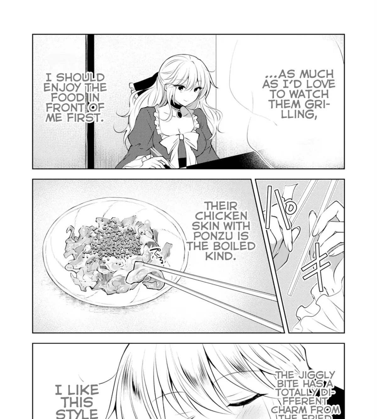 A Story About a Noble Lady Eating Junk Food and Saying, 