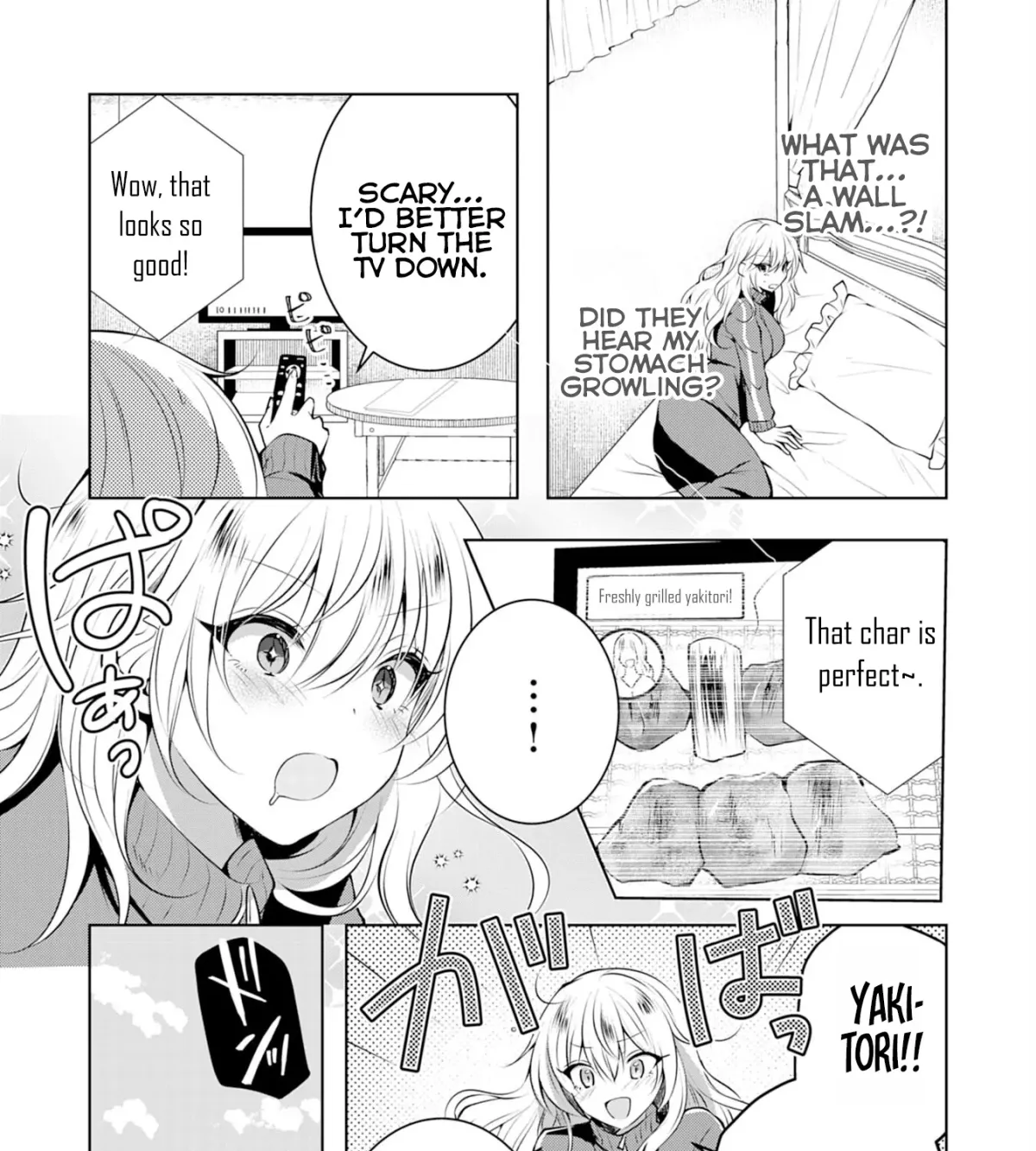 A Story About a Noble Lady Eating Junk Food and Saying, 