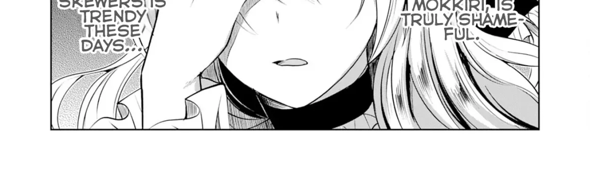 A Story About a Noble Lady Eating Junk Food and Saying, 