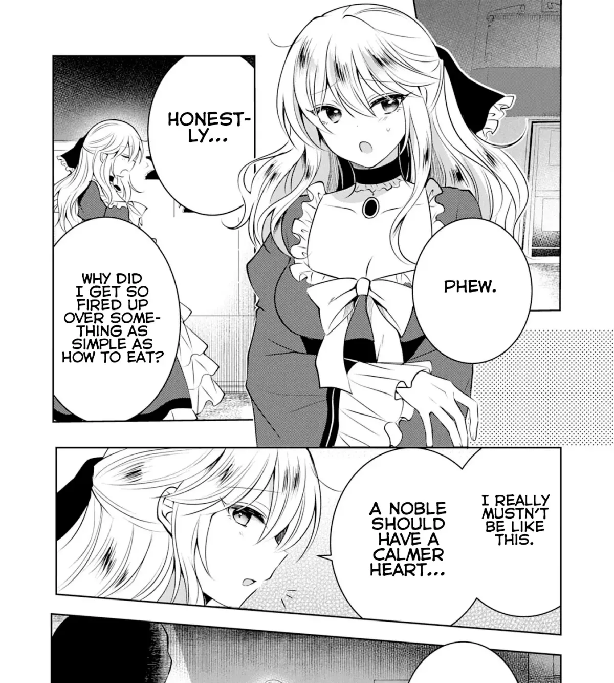 A Story About a Noble Lady Eating Junk Food and Saying, 
