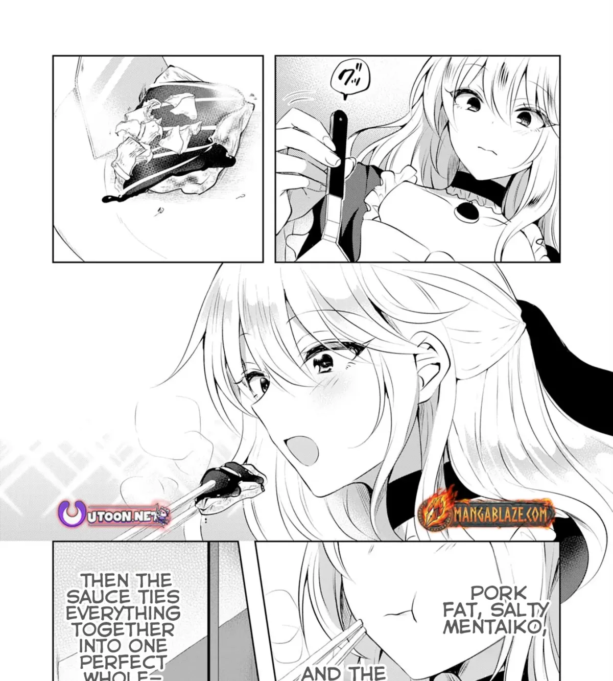 A Story About a Noble Lady Eating Junk Food and Saying, 