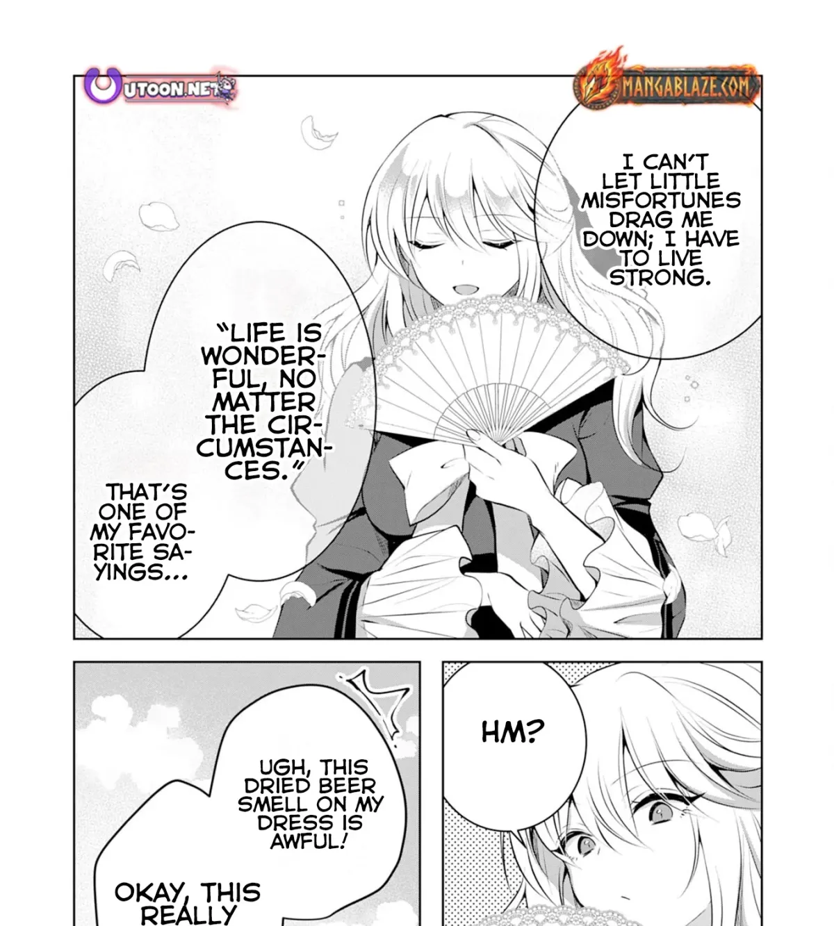 A Story About a Noble Lady Eating Junk Food and Saying, 