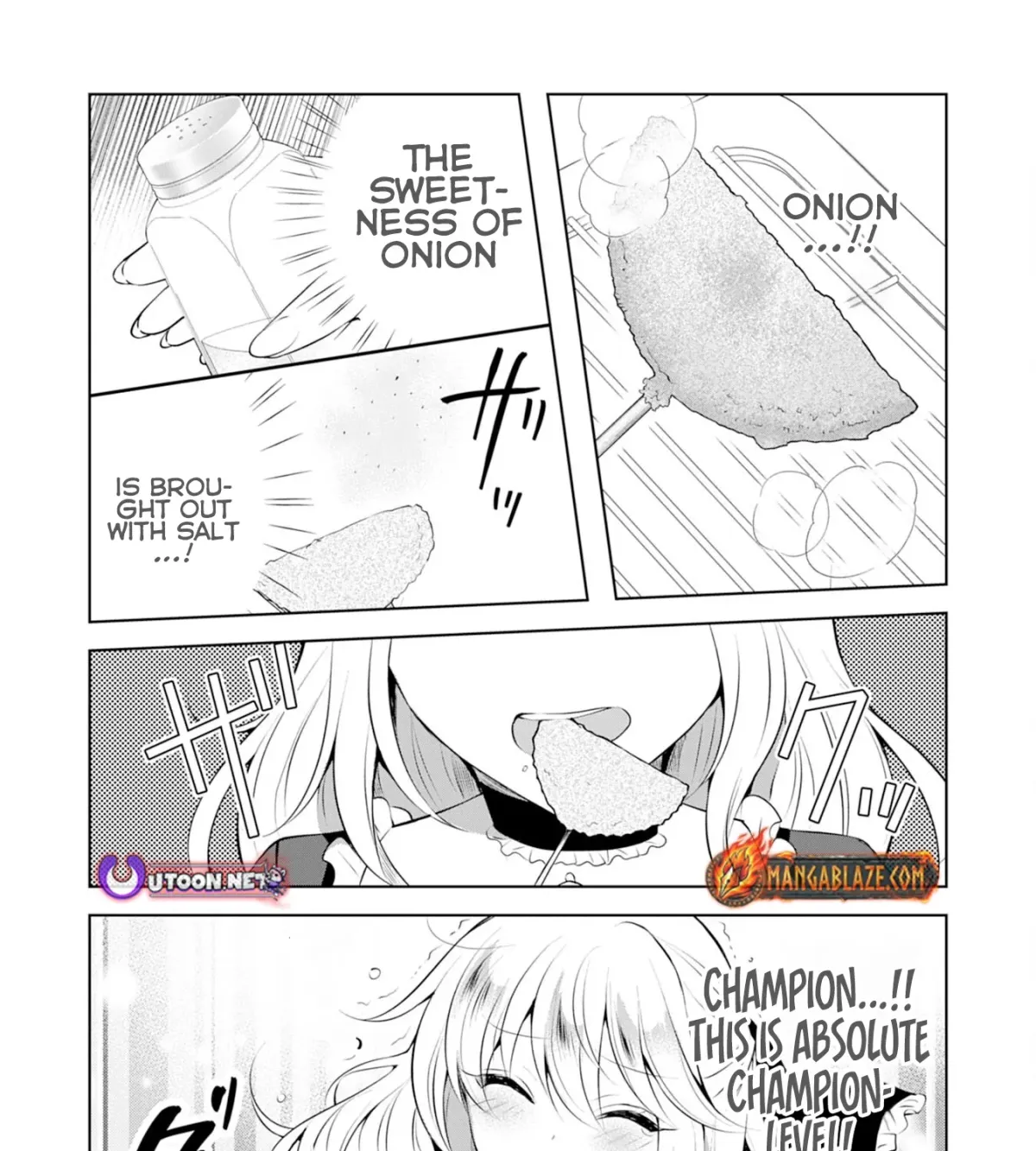 A Story About a Noble Lady Eating Junk Food and Saying, 