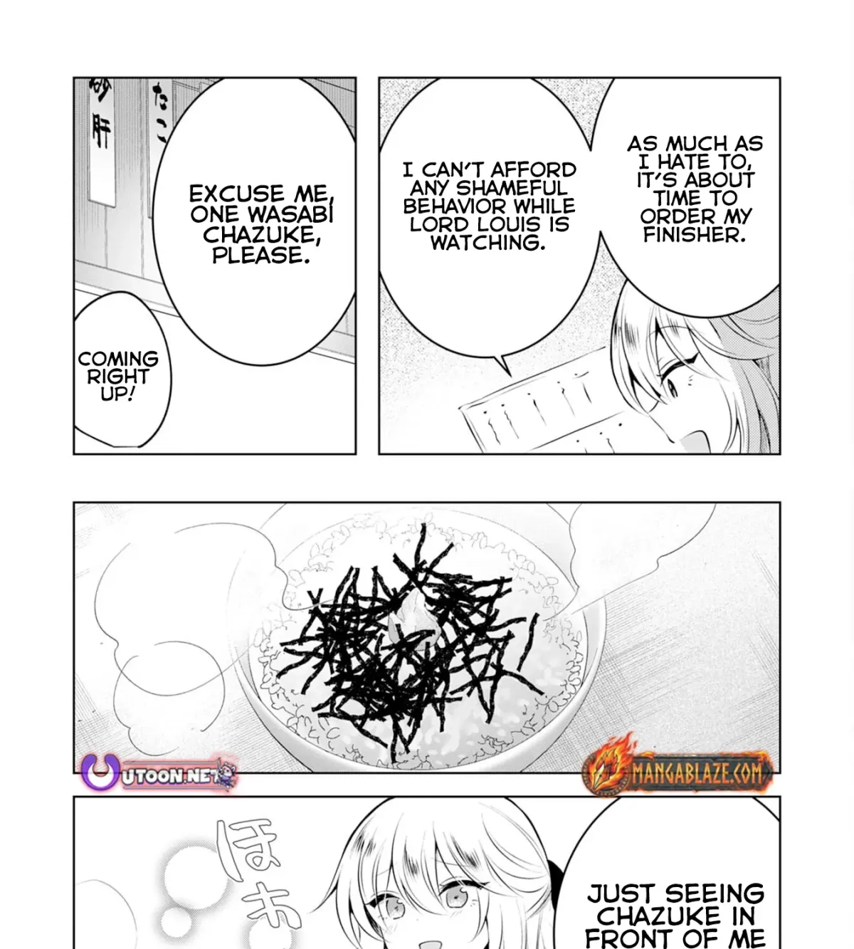 A Story About a Noble Lady Eating Junk Food and Saying, 