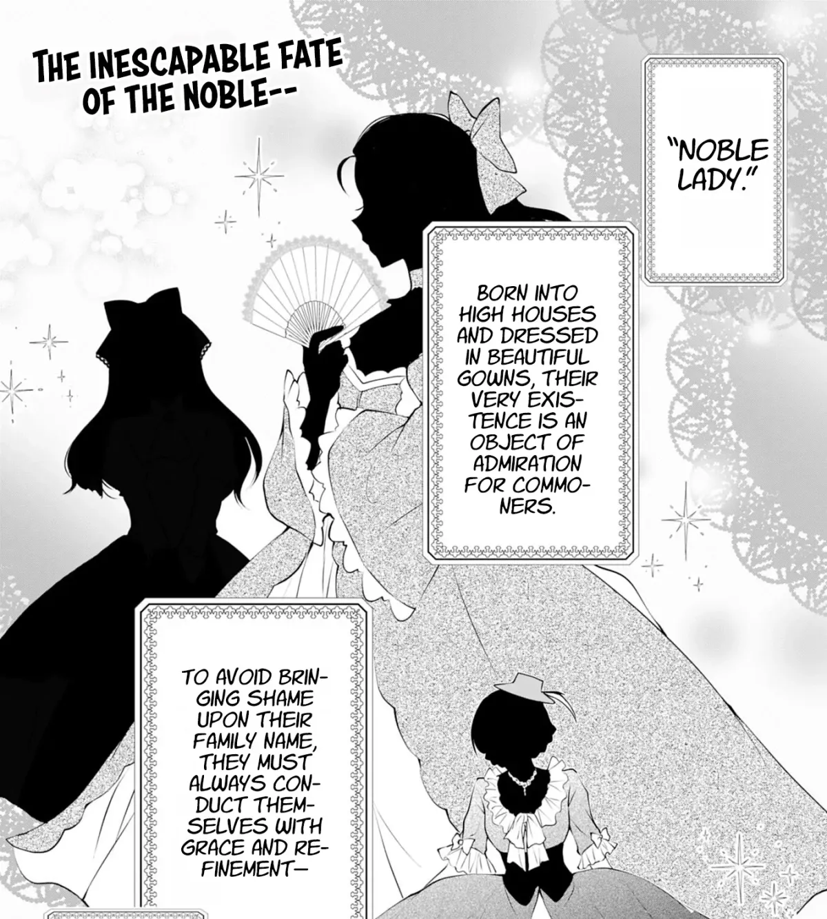 A Story About a Noble Lady Eating Junk Food and Saying, 