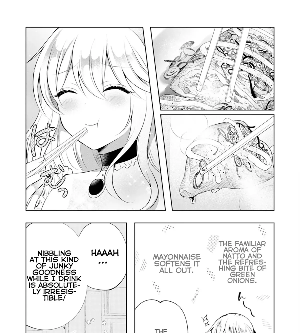 A Story About a Noble Lady Eating Junk Food and Saying, 