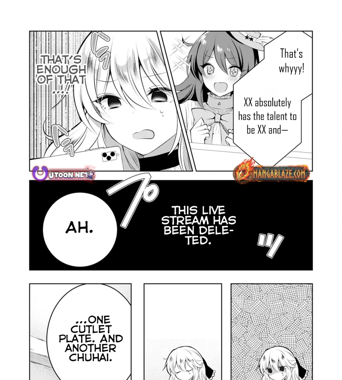 A Story About a Noble Lady Eating Junk Food and Saying, 