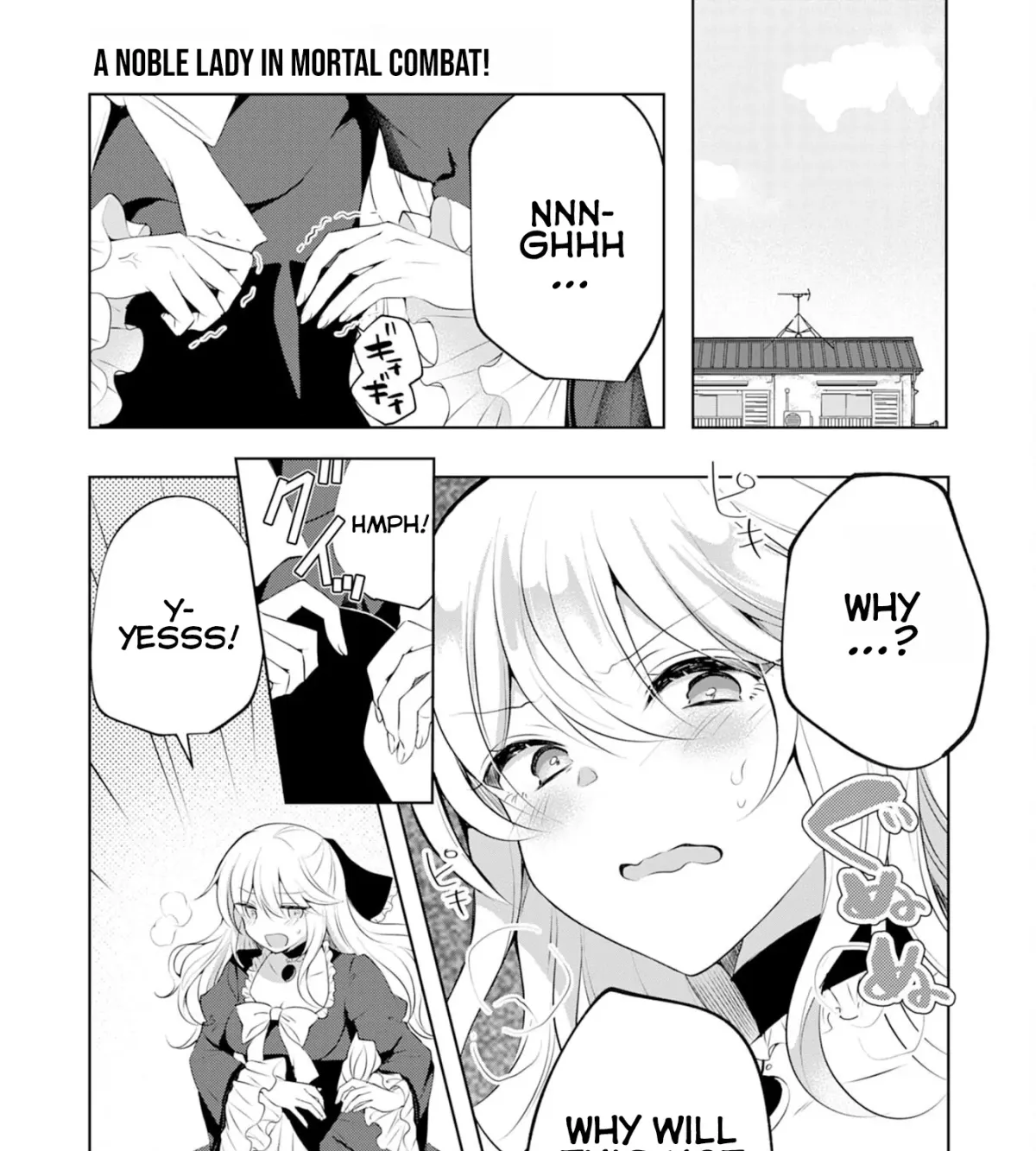 A Story About a Noble Lady Eating Junk Food and Saying, 