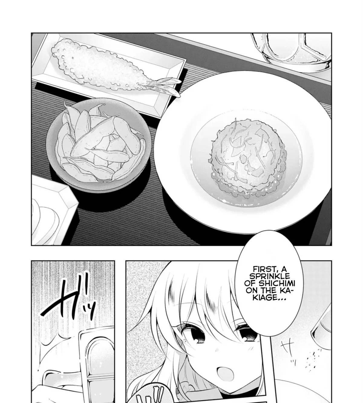 A Story About a Noble Lady Eating Junk Food and Saying, 