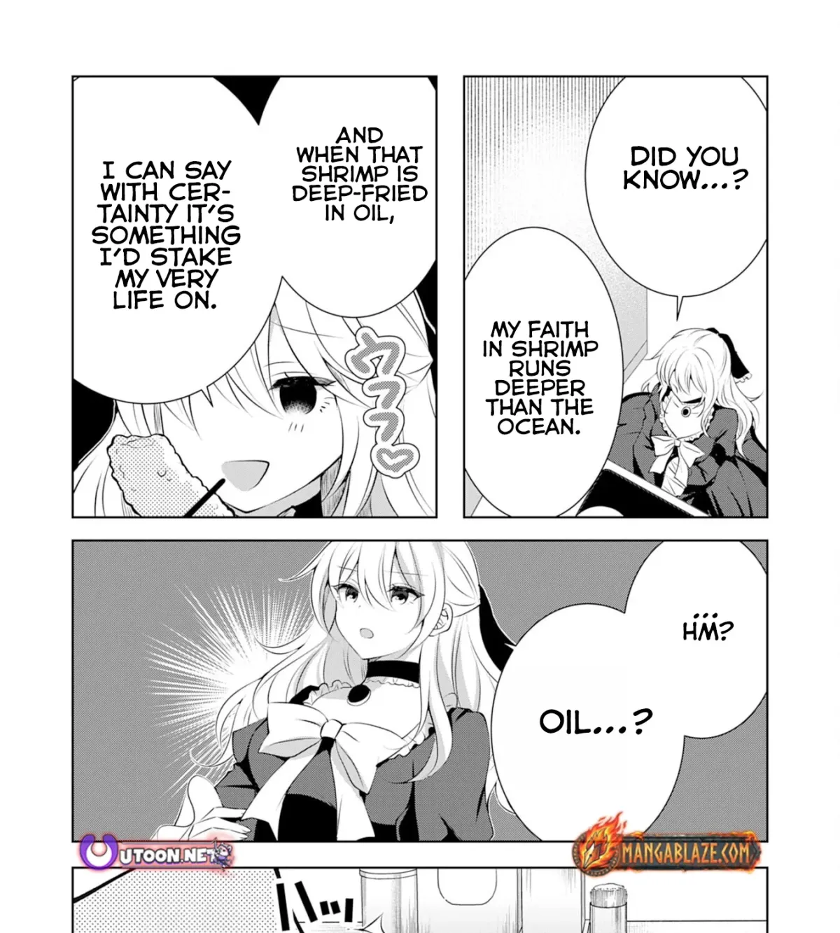A Story About a Noble Lady Eating Junk Food and Saying, 
