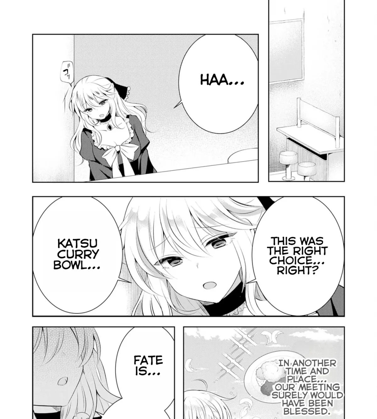 A Story About a Noble Lady Eating Junk Food and Saying, 