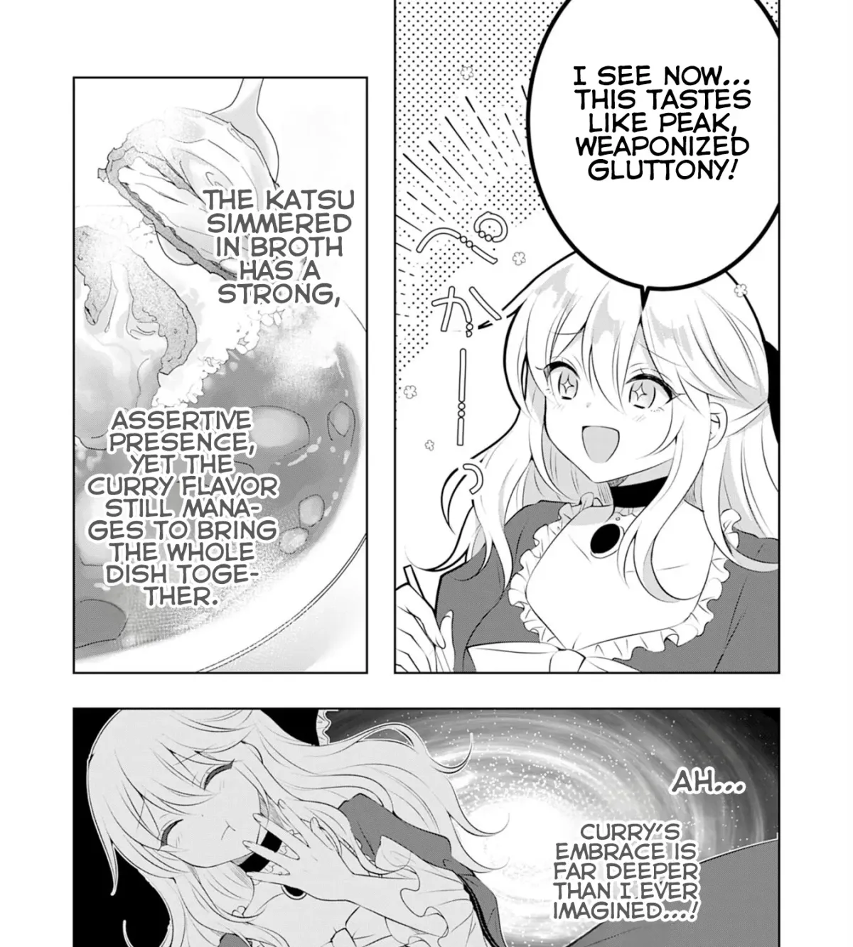 A Story About a Noble Lady Eating Junk Food and Saying, 