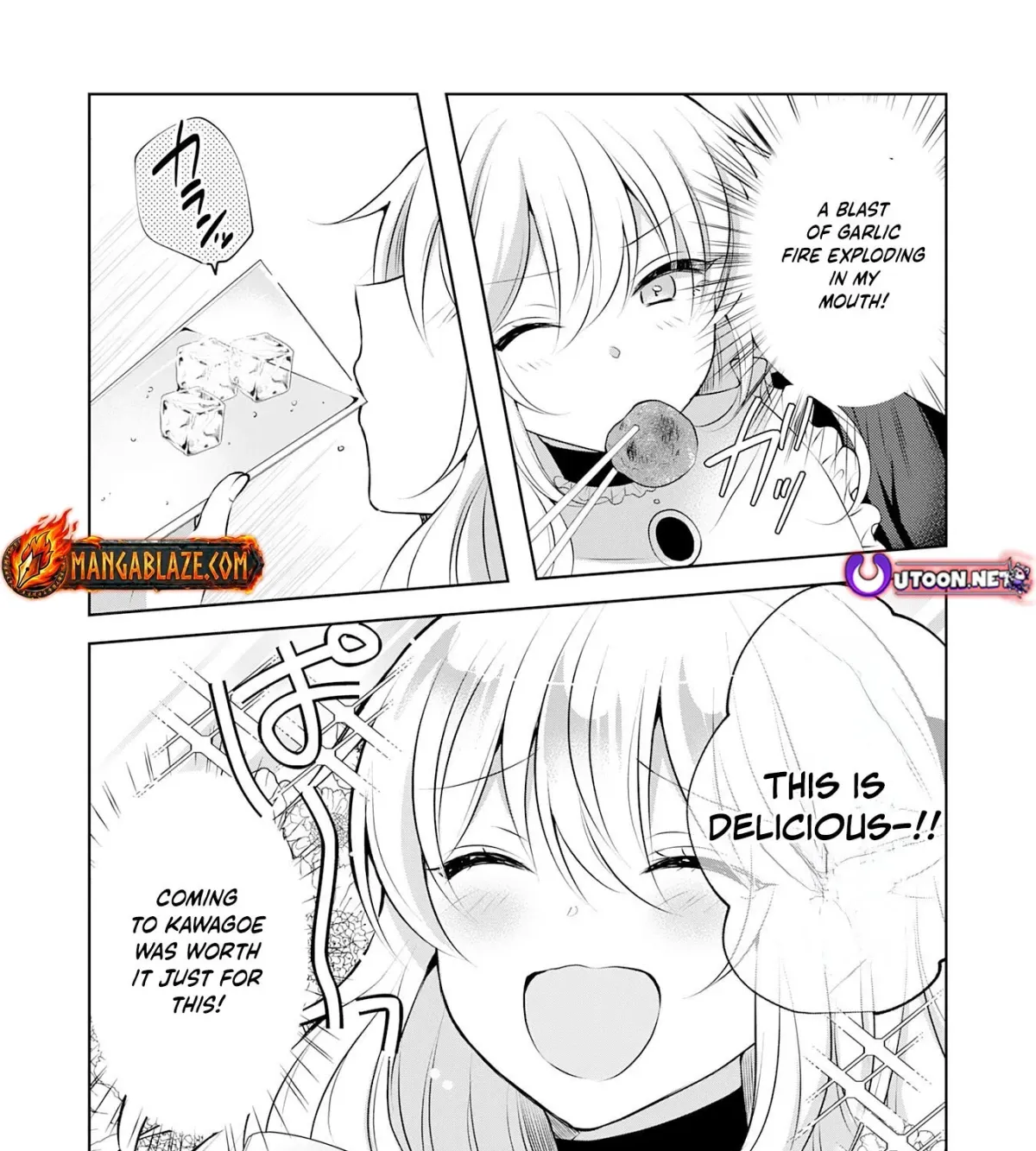 A Story About a Noble Lady Eating Junk Food and Saying, 