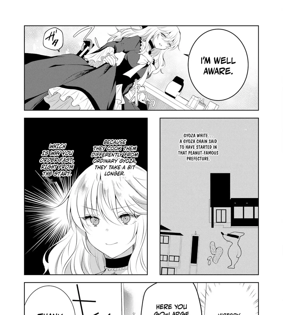 A Story About a Noble Lady Eating Junk Food and Saying, 