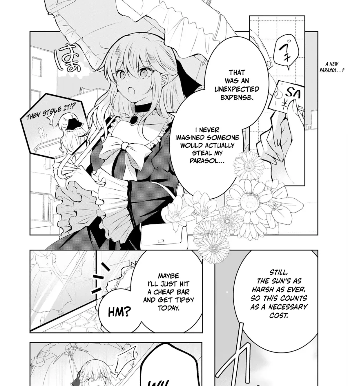 A Story About a Noble Lady Eating Junk Food and Saying, 