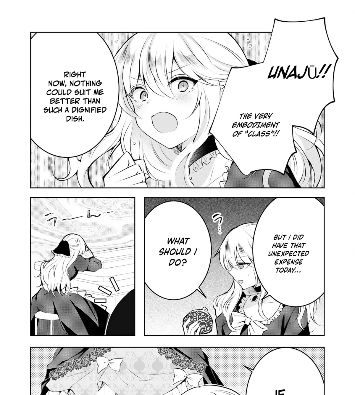 A Story About a Noble Lady Eating Junk Food and Saying, 