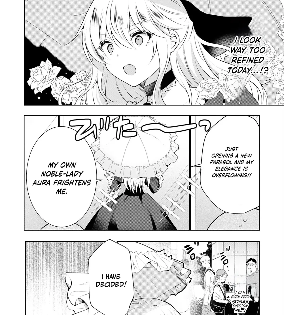 A Story About a Noble Lady Eating Junk Food and Saying, 