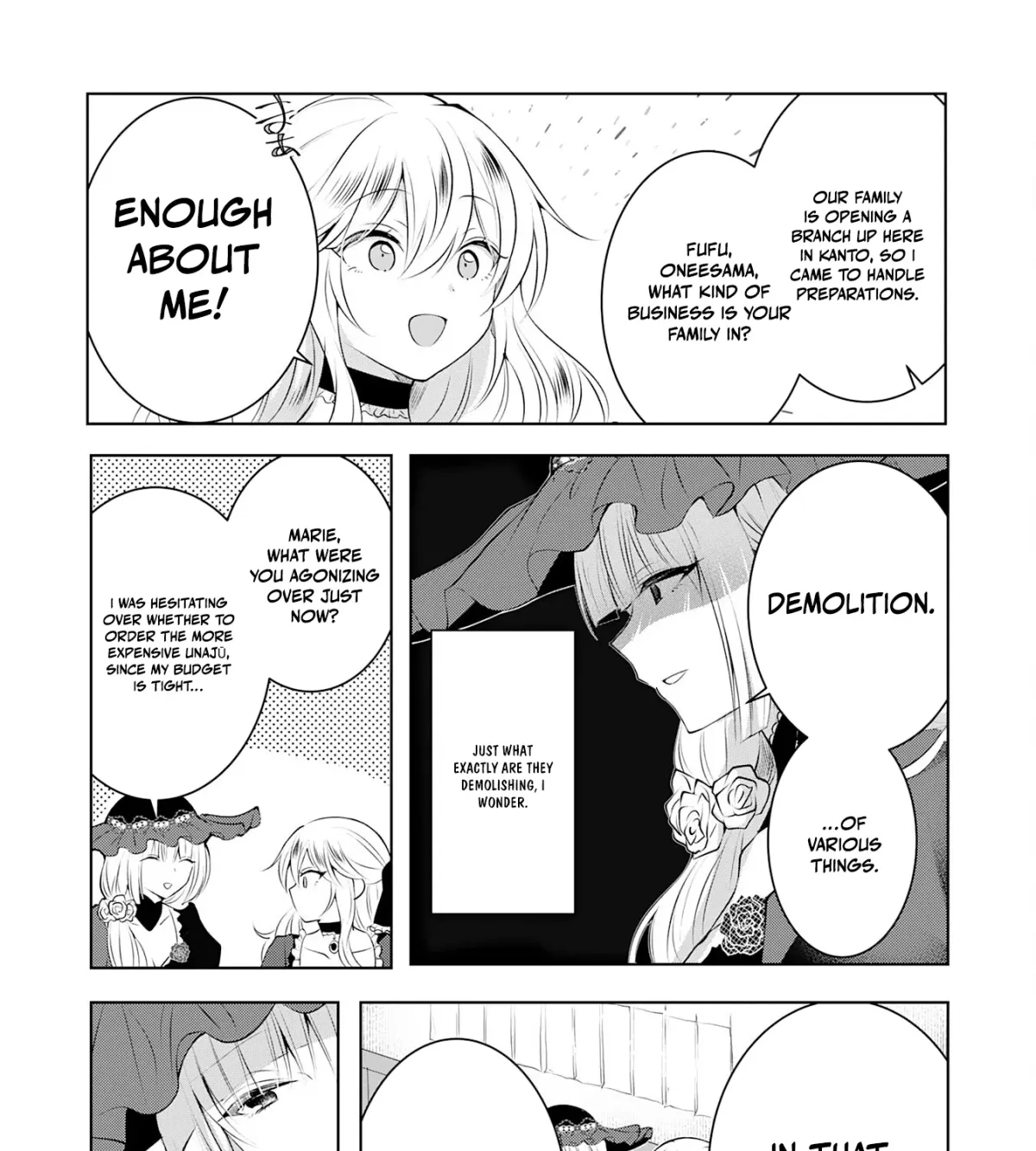 A Story About a Noble Lady Eating Junk Food and Saying, 
