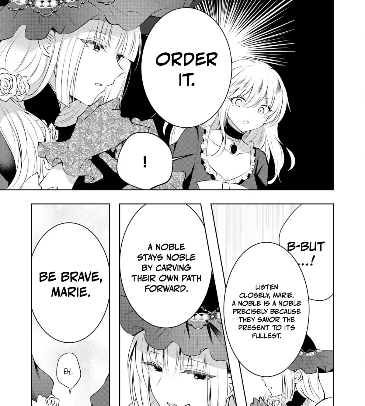 A Story About a Noble Lady Eating Junk Food and Saying, 