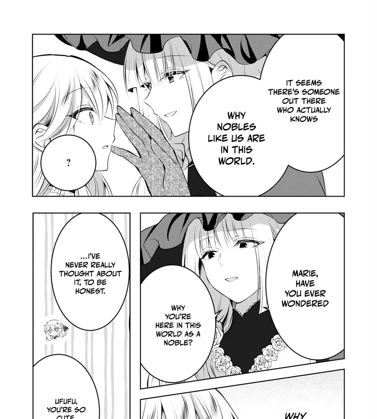 A Story About a Noble Lady Eating Junk Food and Saying, 
