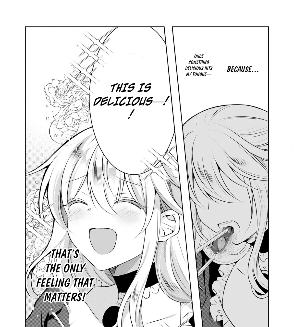 A Story About a Noble Lady Eating Junk Food and Saying, 