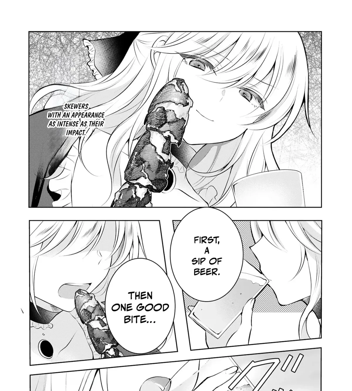 A Story About a Noble Lady Eating Junk Food and Saying, 