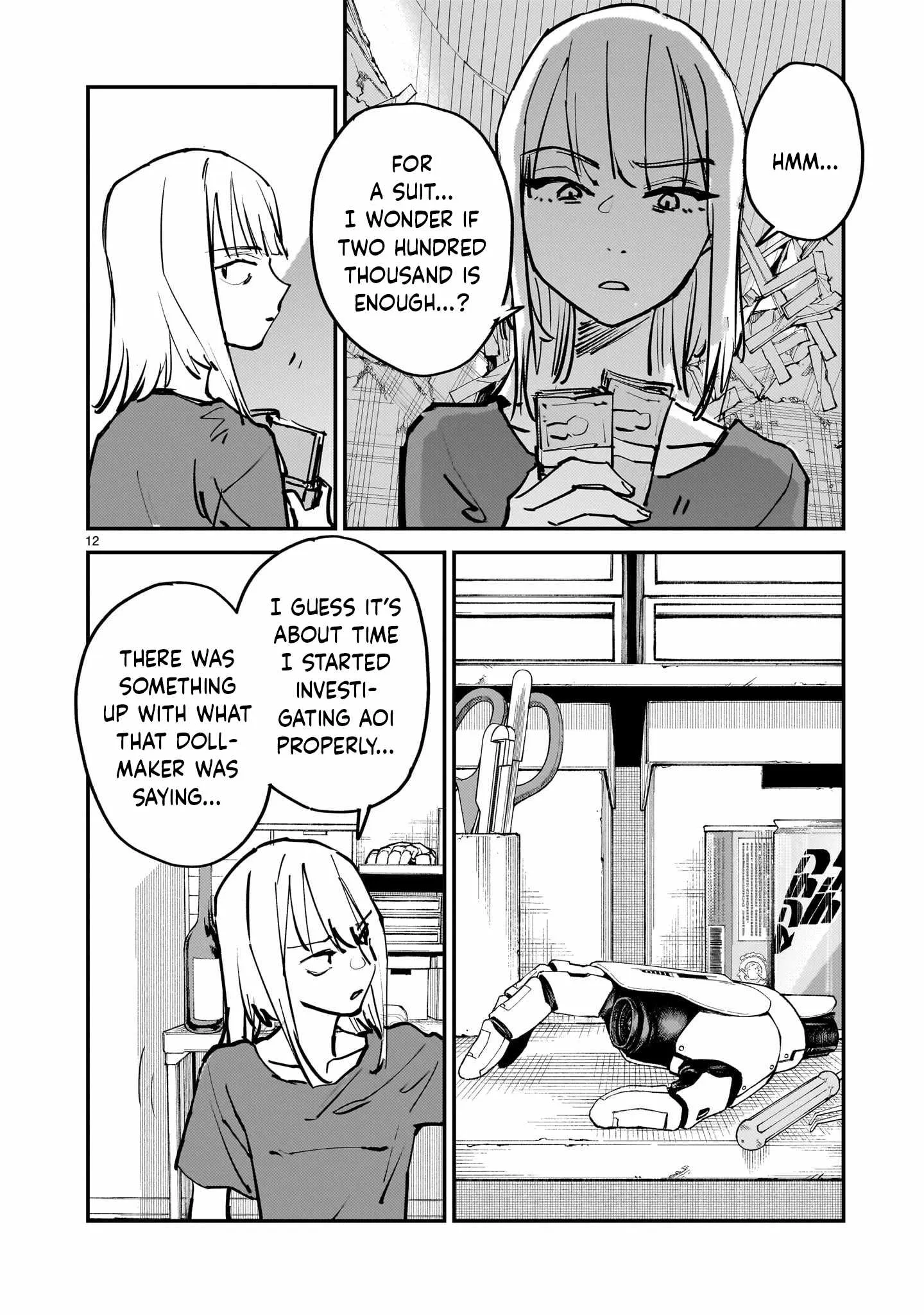 A Story About a Shitty Mom Whose Body Is Taken Over by an Alien Chapter 13 page 12 - 