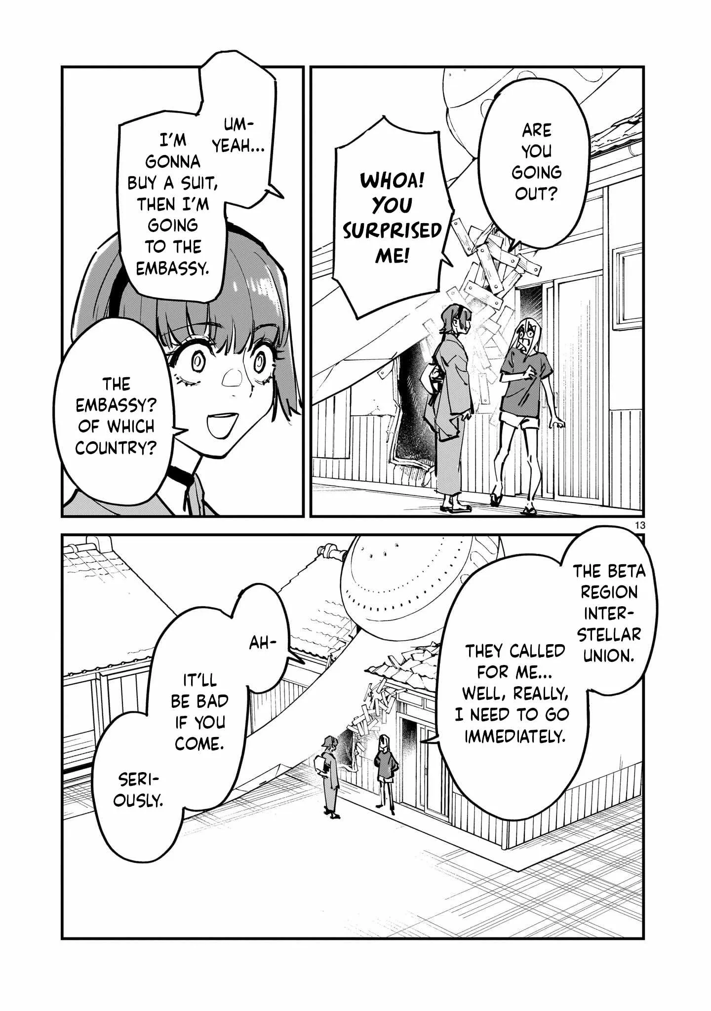 A Story About a Shitty Mom Whose Body Is Taken Over by an Alien Chapter 13 page 13 - 