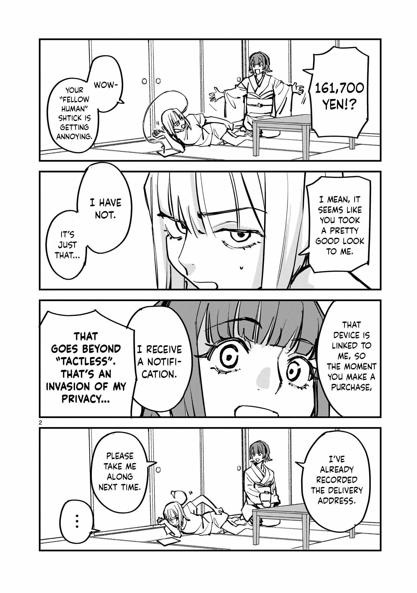 A Story About a Shitty Mom Whose Body Is Taken Over by an Alien Chapter 14.5 page 2 - 