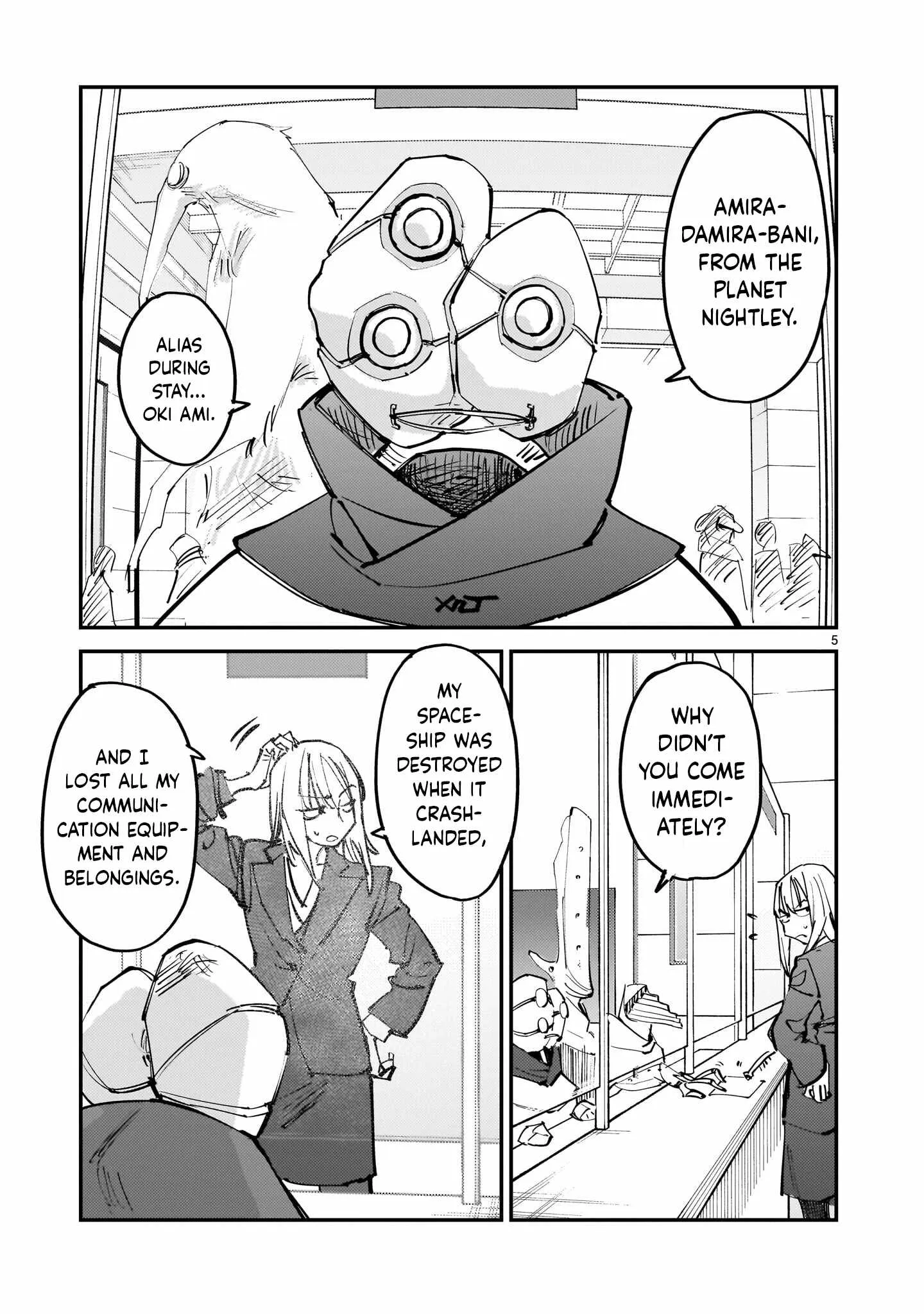 A Story About a Shitty Mom Whose Body Is Taken Over by an Alien Chapter 14 page 5 - 