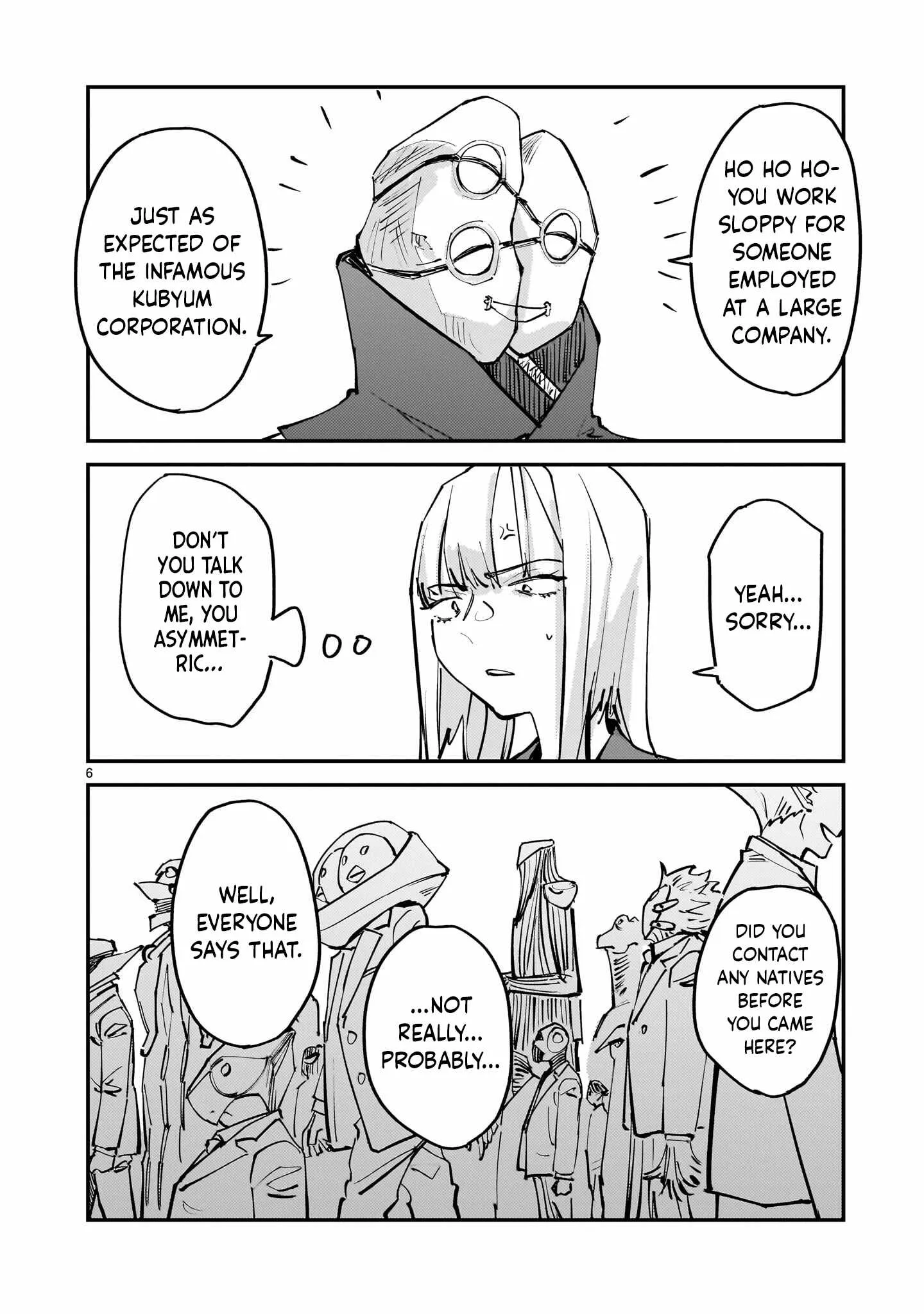 A Story About a Shitty Mom Whose Body Is Taken Over by an Alien Chapter 14 page 6 - 