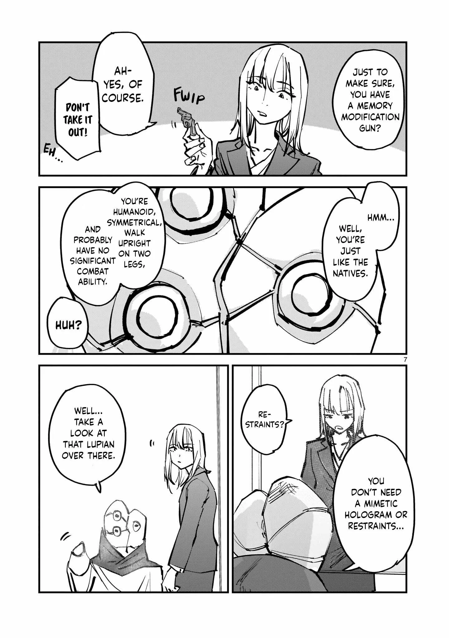 A Story About a Shitty Mom Whose Body Is Taken Over by an Alien Chapter 14 page 7 - 
