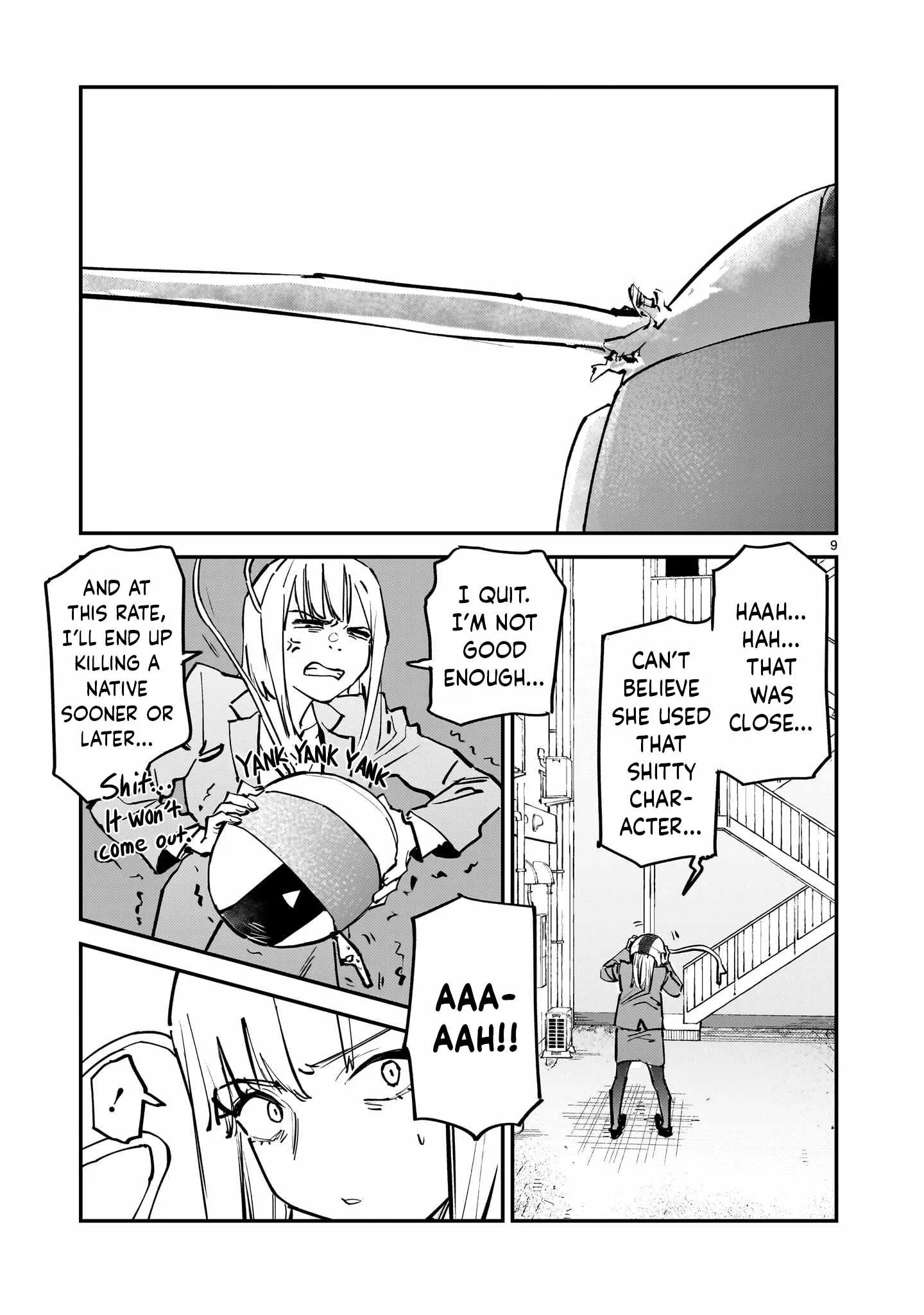 A Story About a Shitty Mom Whose Body Is Taken Over by an Alien Chapter 15 page 9 - 