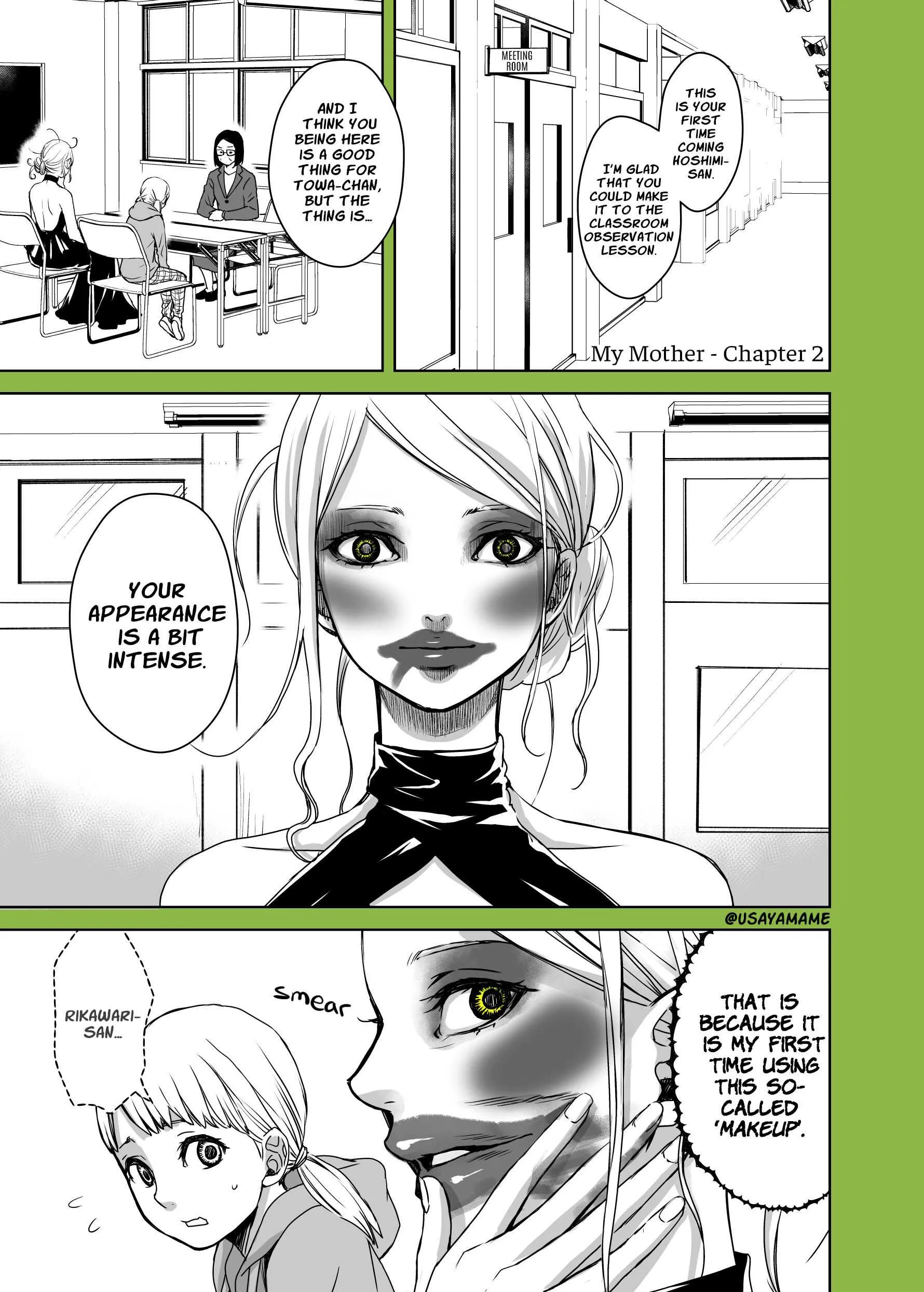A Story About a Shitty Mom Whose Body Is Taken Over by an Alien Chapter 2 page 1 - 