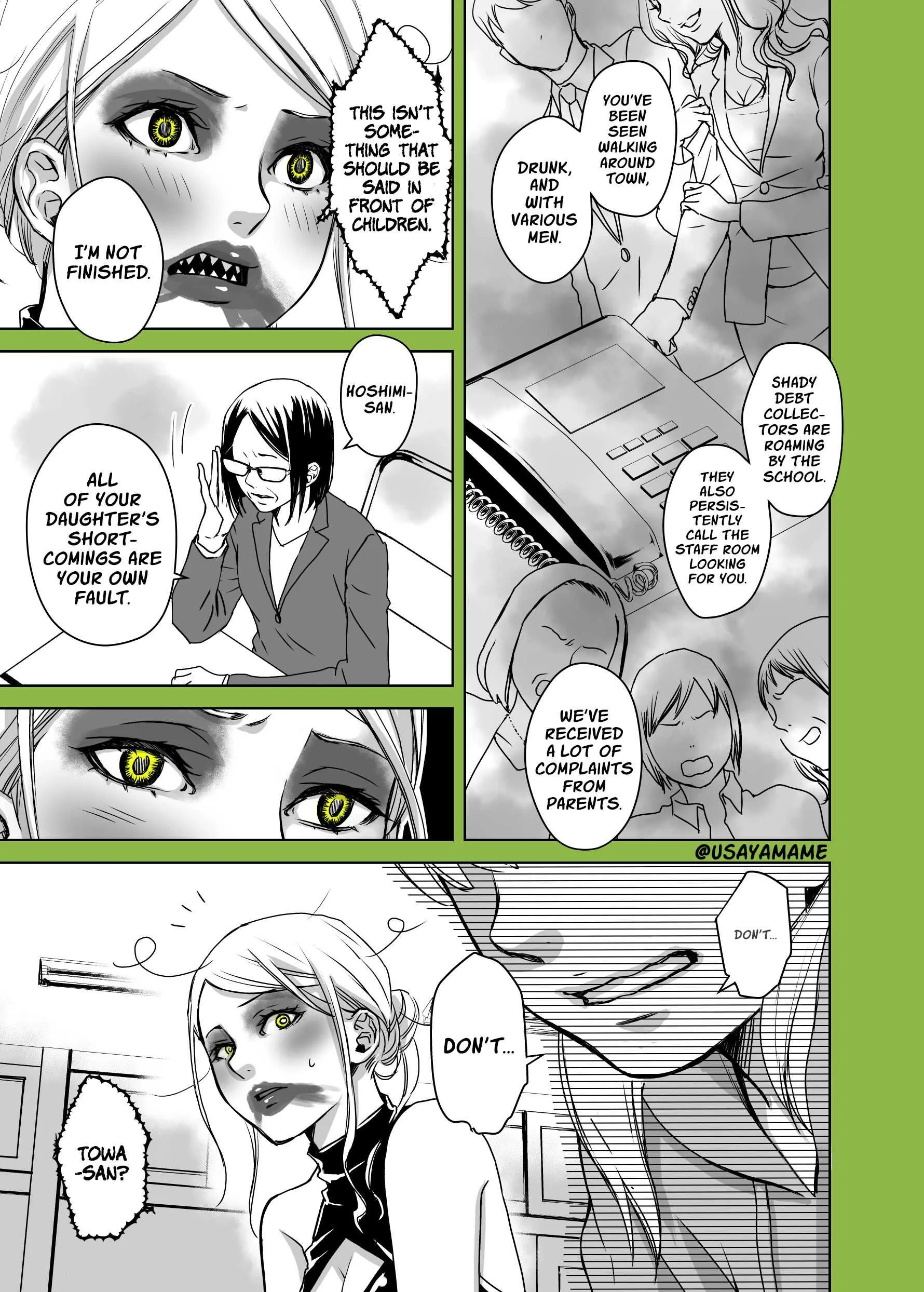 A Story About a Shitty Mom Whose Body Is Taken Over by an Alien Chapter 2 page 3 - 
